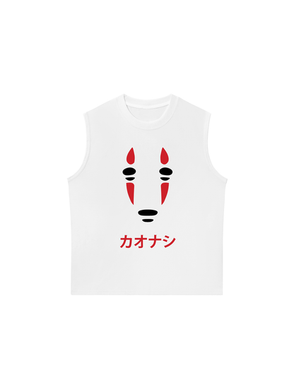 Áo Ba Lỗ Relaxed Fit Japan Spirit No Face