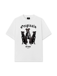 Áo Thun Relaxed Fit  Animal Mood PitBull Dog