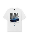 Áo Thun Relaxed Fit CAR BMW Blue