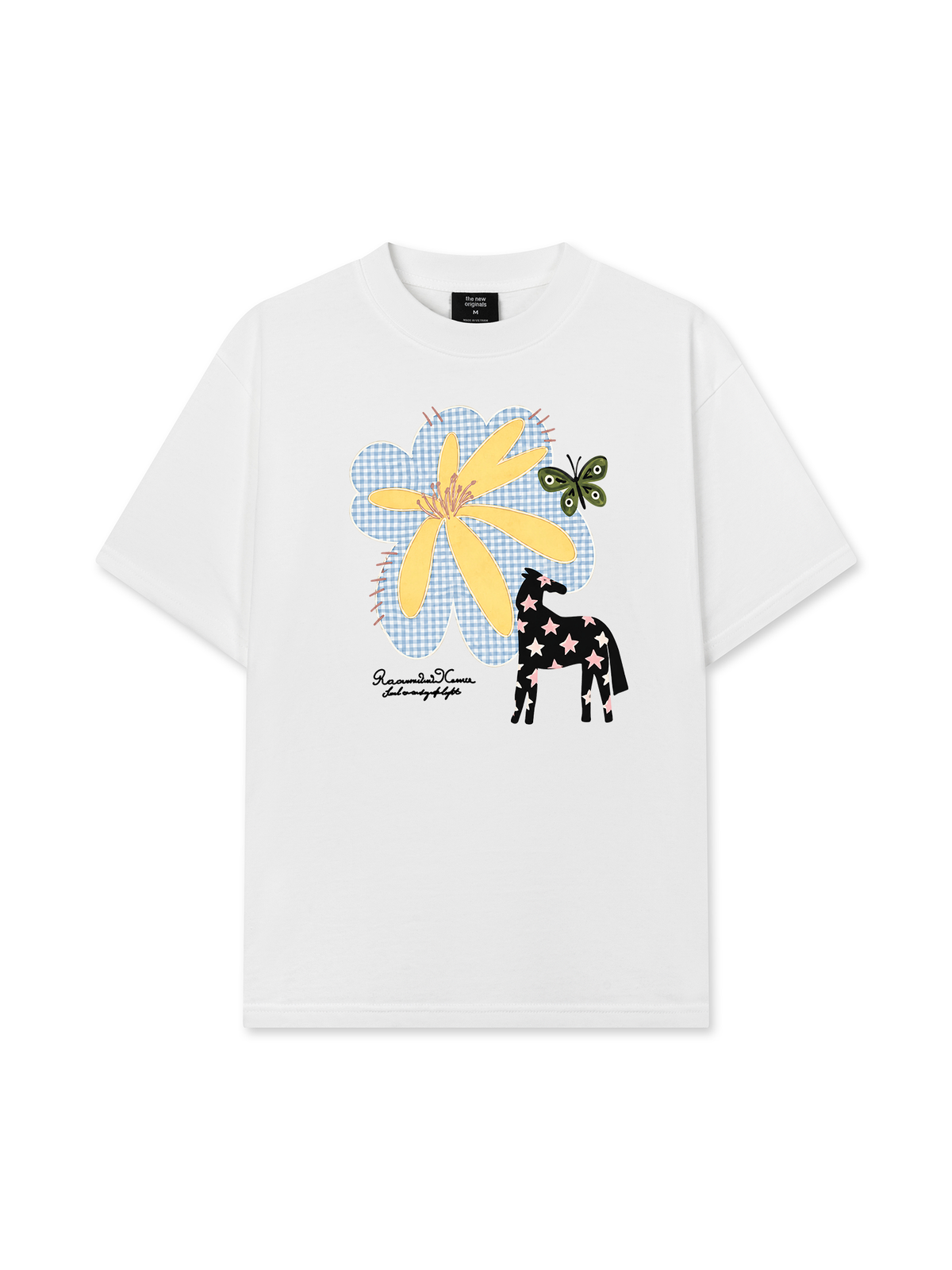 Áo Thun Relaxed Fit Flower With Horse