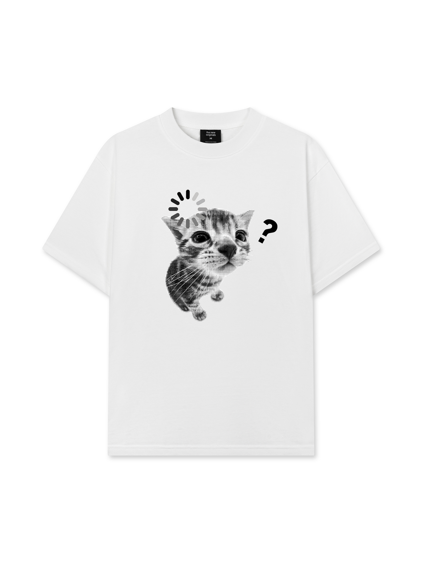 Áo Thun Relaxed Fit Loading Cat