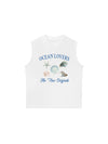 Áo Ba Lỗ Relaxed Fit Ocean Lovers
