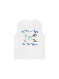 Áo Ba Lỗ Relaxed Fit Ocean Lovers