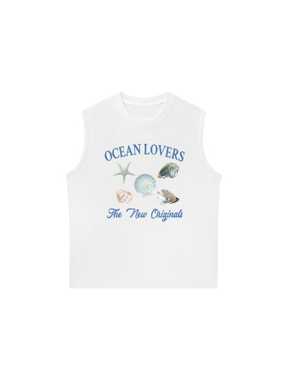 Áo Ba Lỗ Relaxed Fit Ocean Lovers
