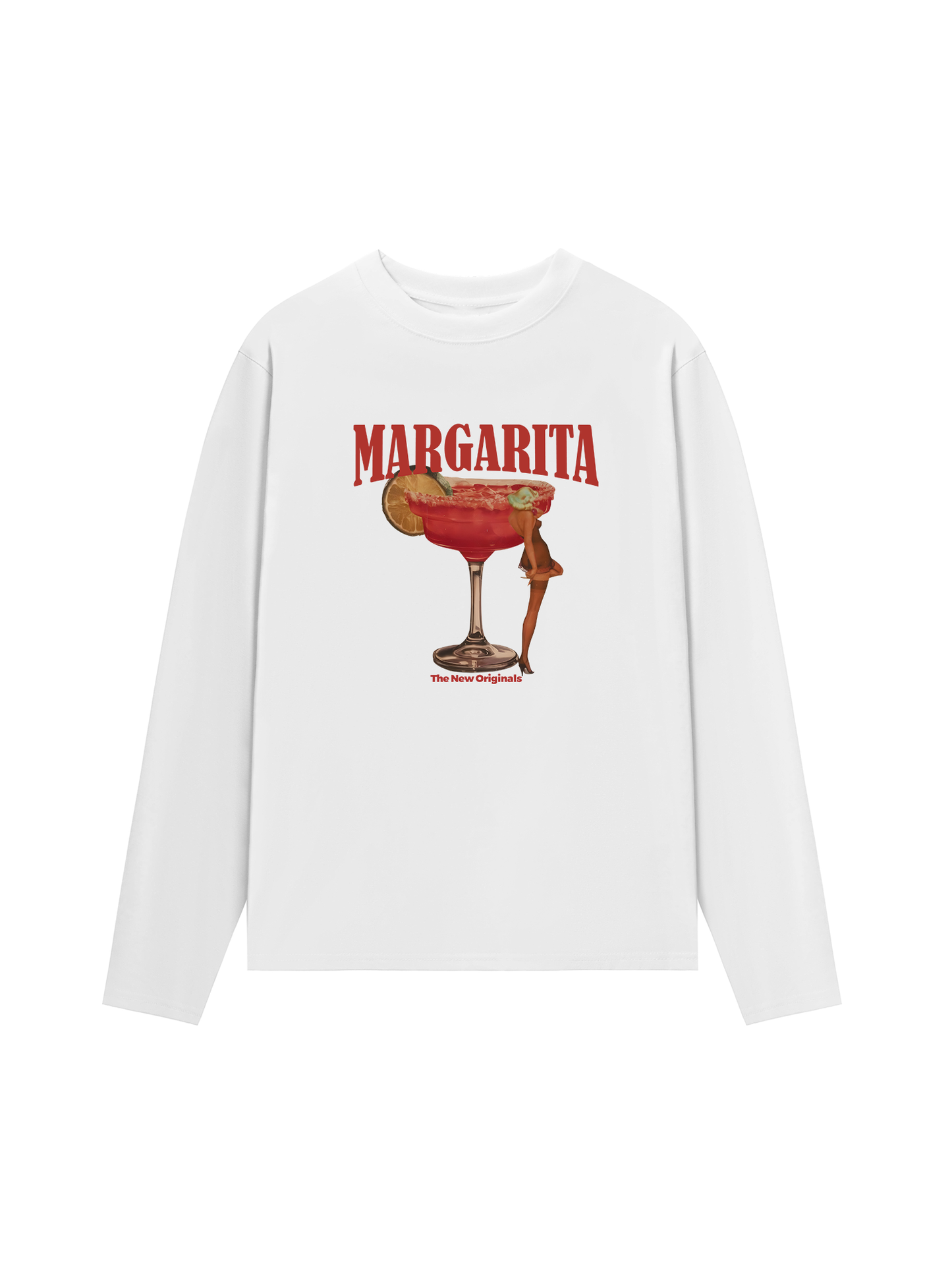 Áo Thun Dài Tay Fresh Margarita Retro