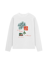 Áo Thun Dài Tay Sweater, lights, and little joy