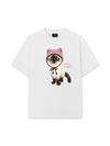 Áo Thun Relaxed Fit Working O'ttreats Pink Meow