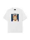 Áo Thun Relaxed Fit Flower Mad Cat