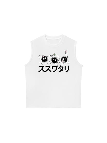 Áo Ba Lỗ Relaxed Fit Japan Spirit Soot Sprites