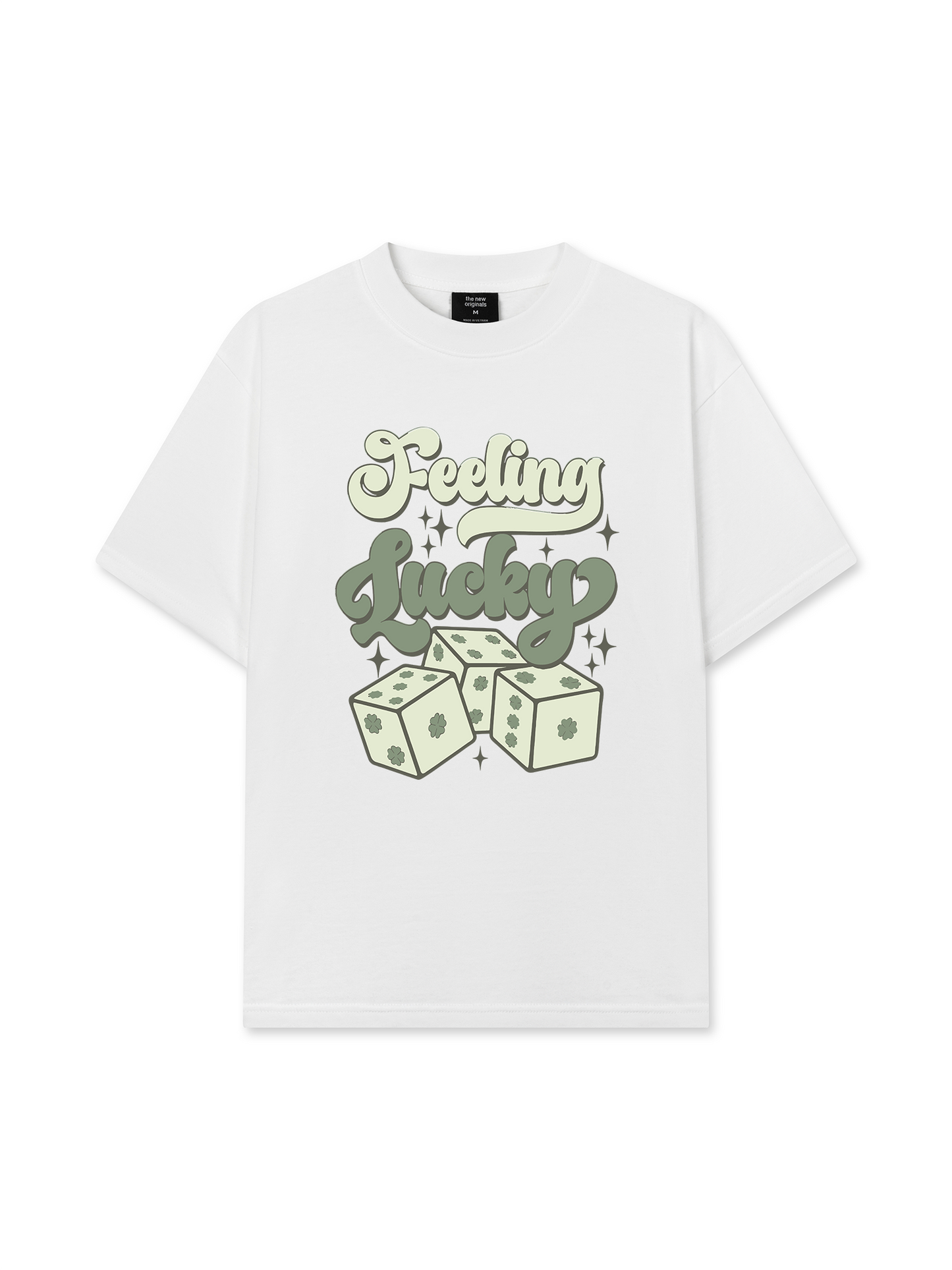 Áo Thun Relaxed Fit Clover Luck