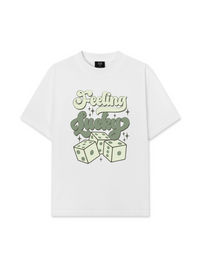 Áo Thun Relaxed Fit Clover Luck