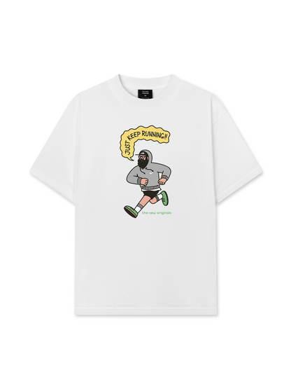 Áo Thun Relaxed Fit Just Keep Running