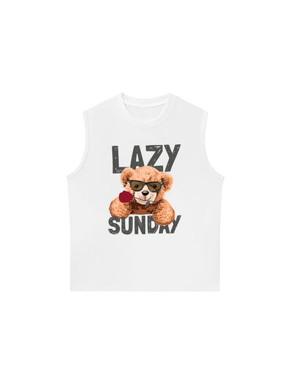 Áo Ba Lỗ Relaxed Fit Lazy Sunday