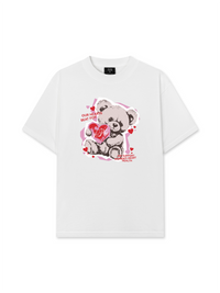 Áo Thun Relaxed Fit Our Hearts Beat For