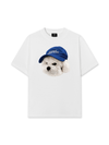 Áo Thun Relaxed Fit Puppy With Blue Hat