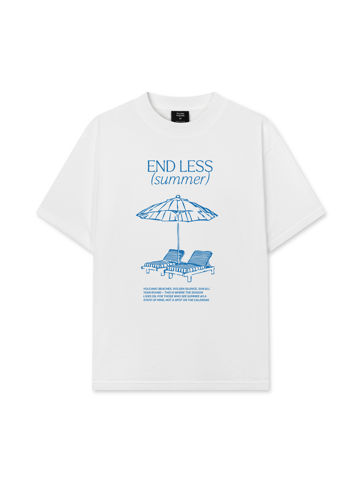 Áo Thun Relaxed Fit End Less Summer Quote