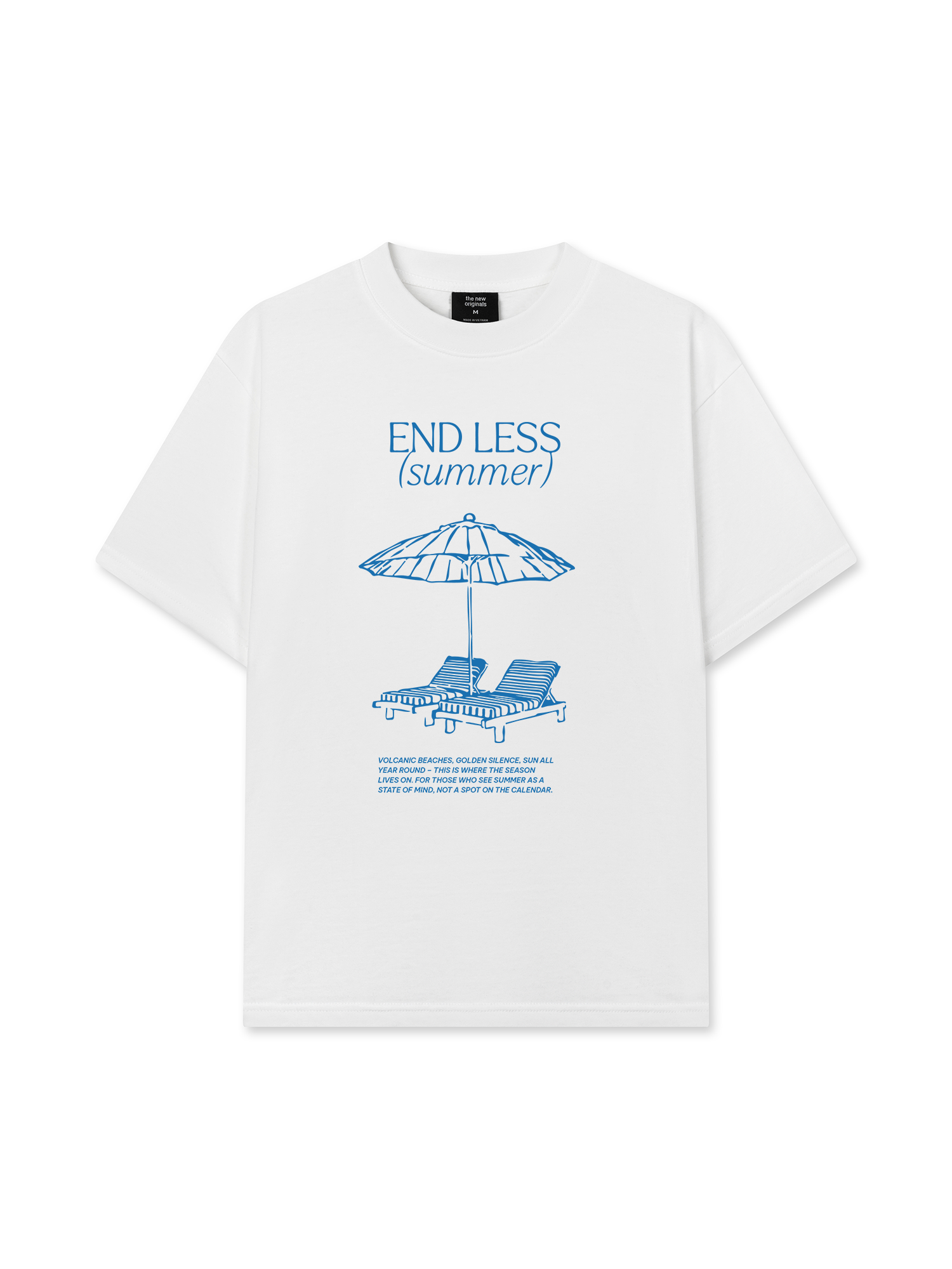 Áo Thun Relaxed Fit End Less Summer Quote