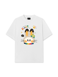 Áo Thun Relaxed Fit Rainbow Rabbit