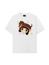 Áo Thun Relaxed Fit  Cute Girl With Dachshund