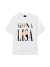 Áo Thun Relaxed Fit Masterpiece Mona Lisa Typography