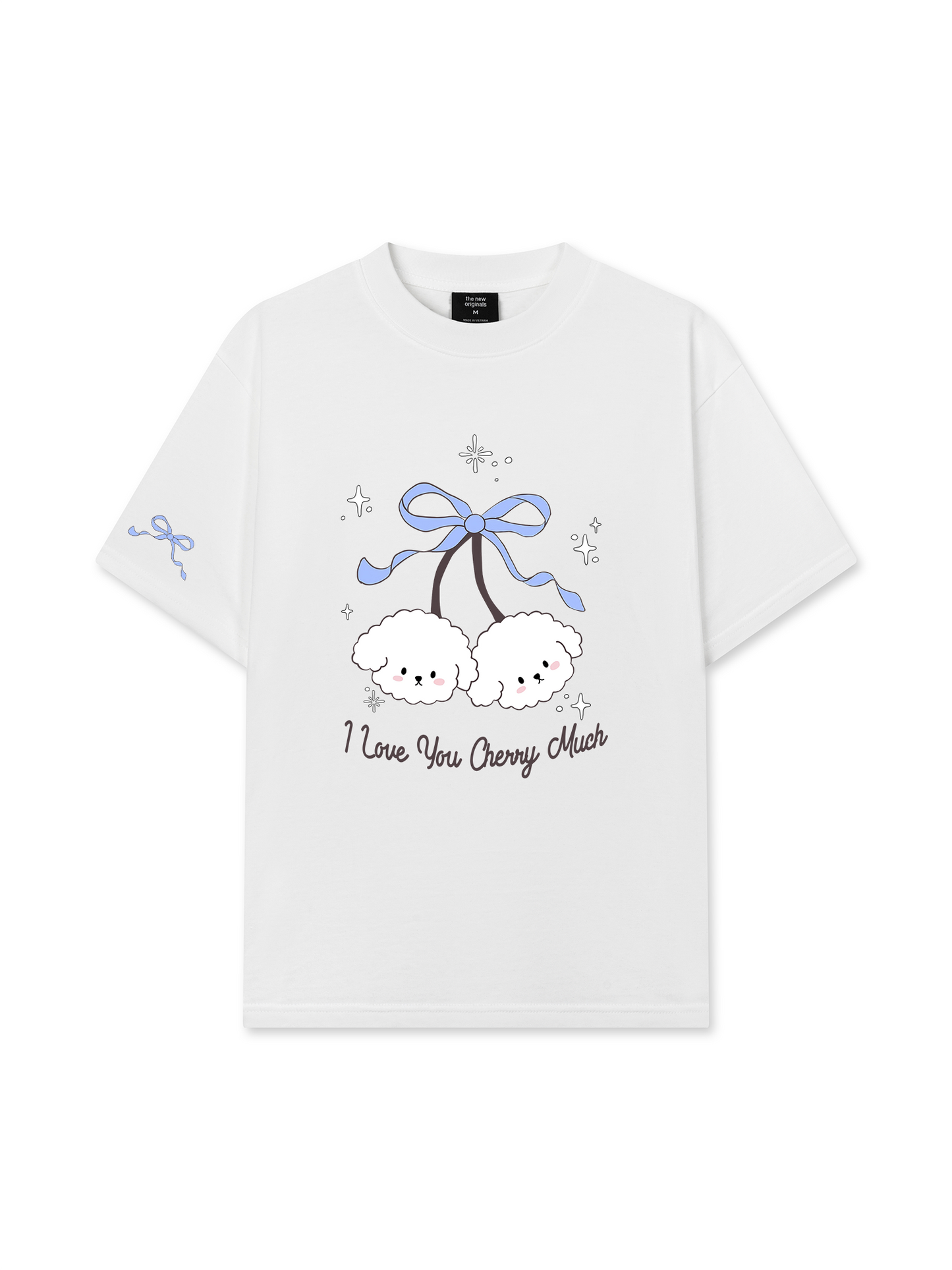 Áo Thun Relaxed Fit Daily Cuties I Love You Cherry Much