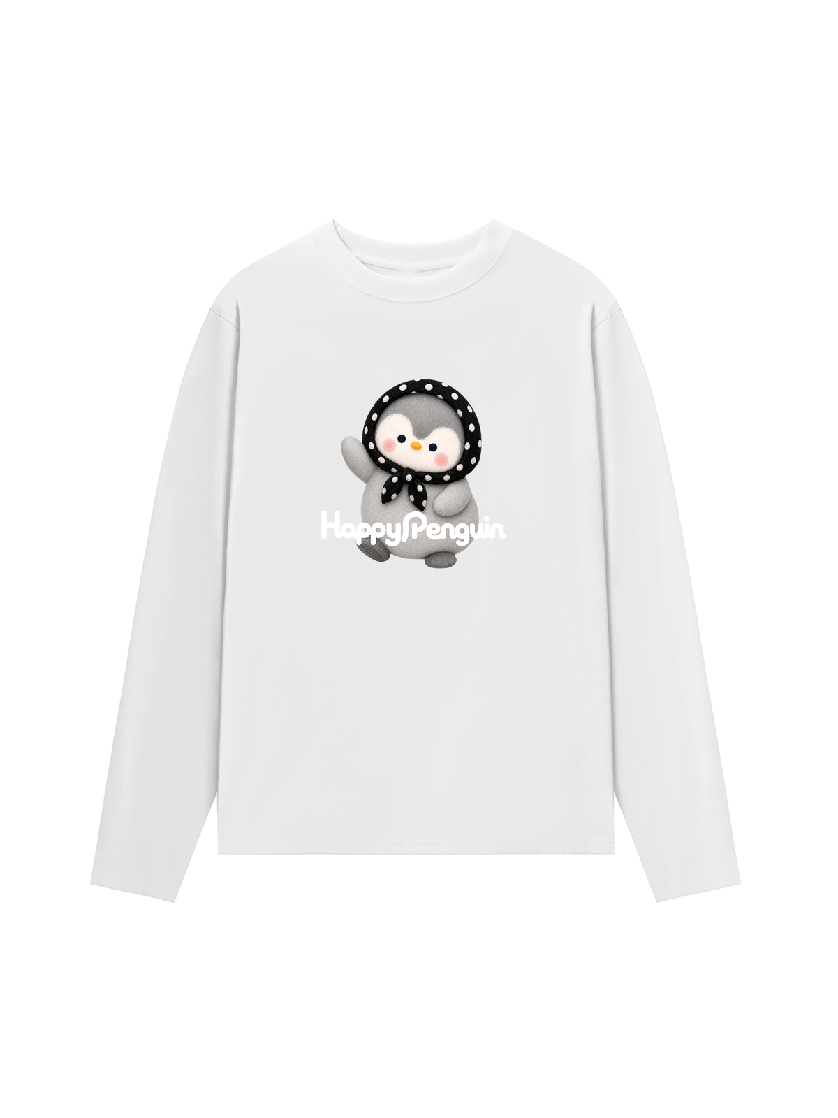 Áo Thun Dài Tay Happy Penguin
