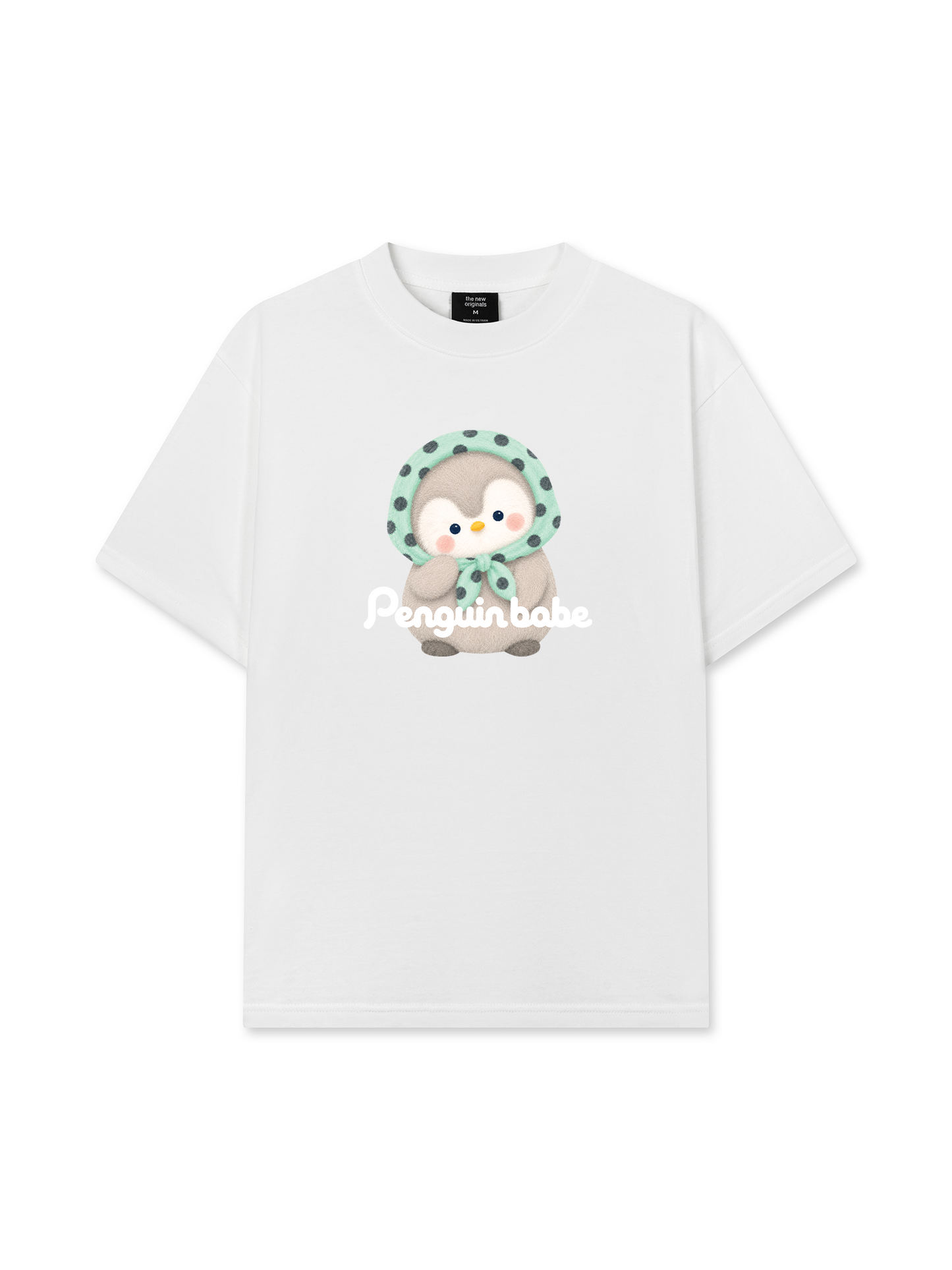 Áo Thun Relaxed Fit Penguin Babe
