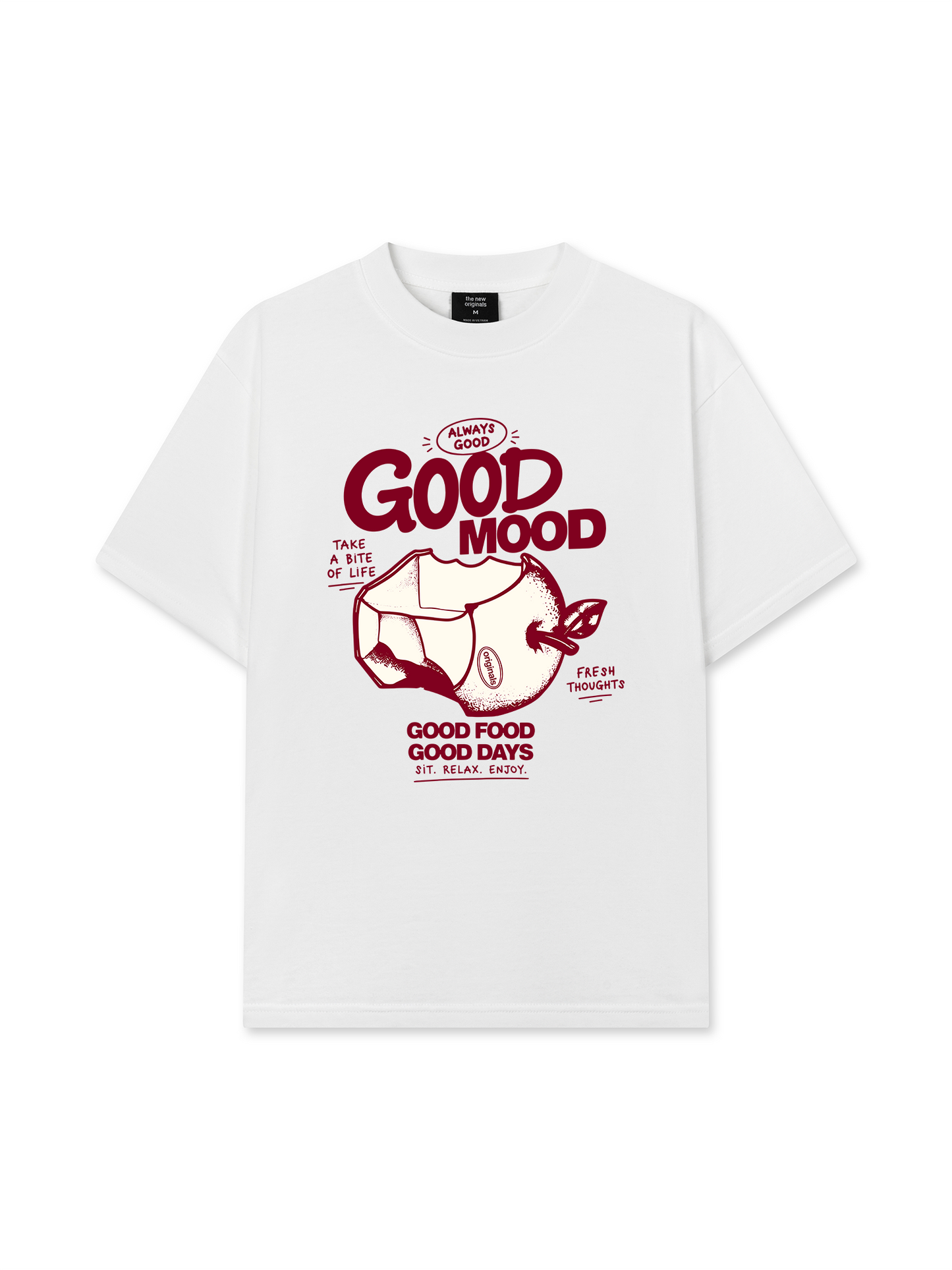 Áo Thun Relaxed Fit Good Mood