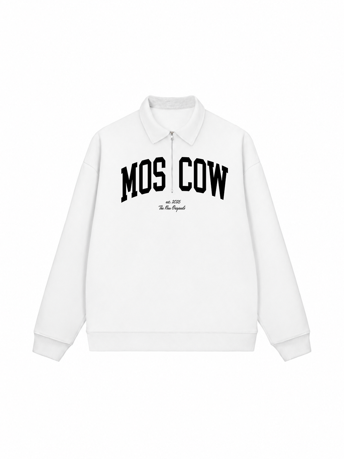 Áo Sweater Polo Nỉ Hai Da MOSCOW