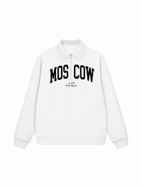 Áo Sweater Polo Nỉ Hai Da MOSCOW