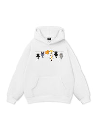 Cat Line Up Hoodie