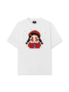 Áo Thun Relaxed Fit Dolly Girl Cute Strawberry Girl