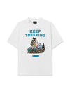 Áo Thun Relaxed Fit Keep Trekking For Girl