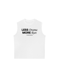 Áo Ba Lỗ Relaxed Fit Less Drama More Run