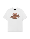 Áo Thun Relaxed Fit Brown Cat