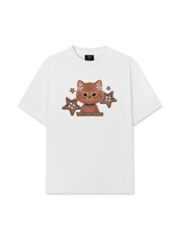 Áo Thun Relaxed Fit Brown Cat