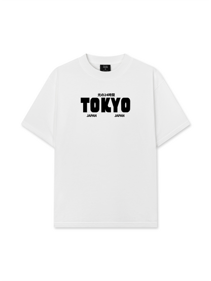 Áo Thun Relaxed Fit Tokyo Japan Hikari