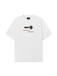 Áo Thun Relaxed Fit Người Tích Cực Uống Espresso