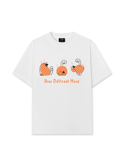 Áo Thun Relaxed Fit Daily Cuties Your Diffirent Mood