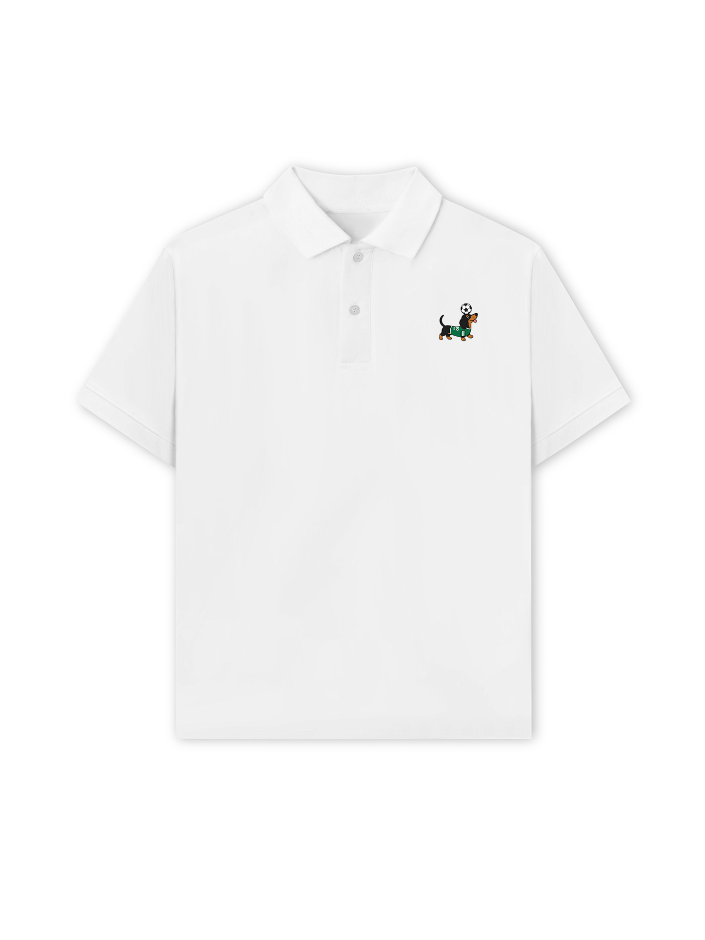 Áo Polo Relaxed Fit Dachshund FC Green