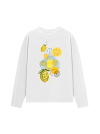 Áo Thun Dài Tay Summer Vibes Lemon Shopping