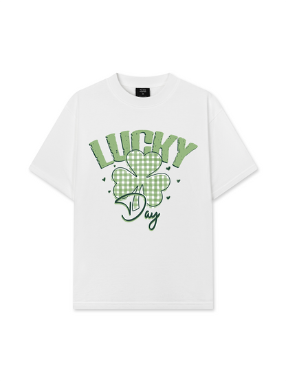 Áo Thun Relaxed Fit Daily Cuties Lucky Day