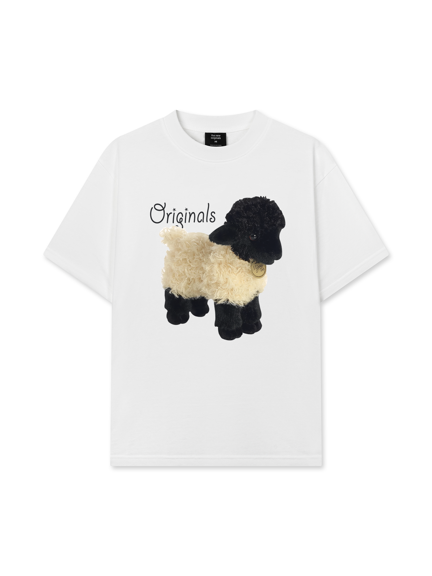 Áo Thun Relaxed Fit Animal Mood Sheep