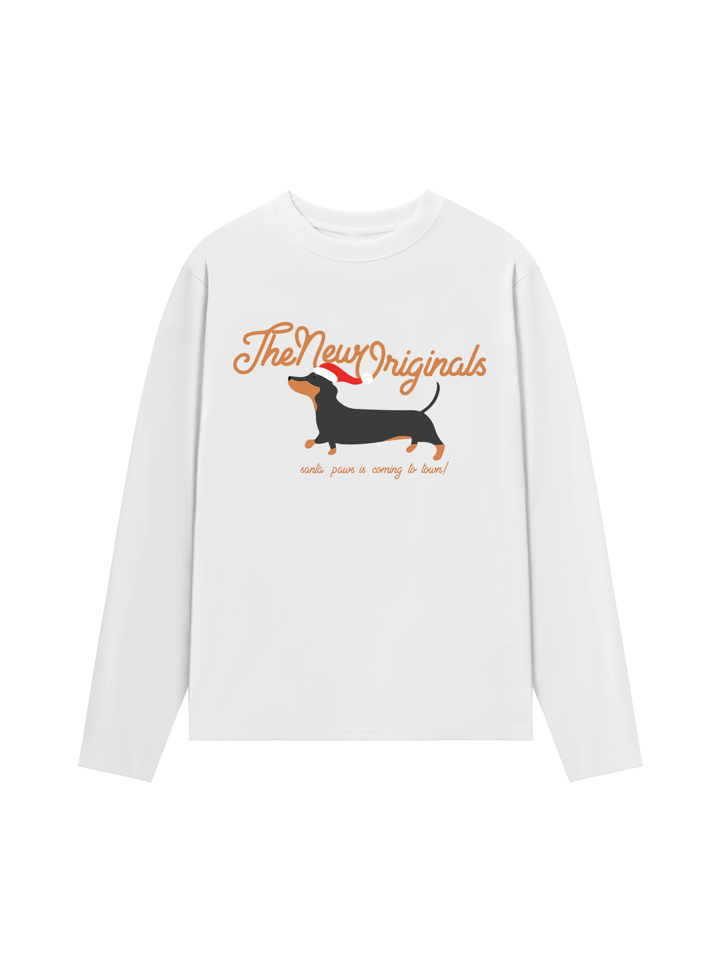 Áo Thun Dài Tay Santa Paws