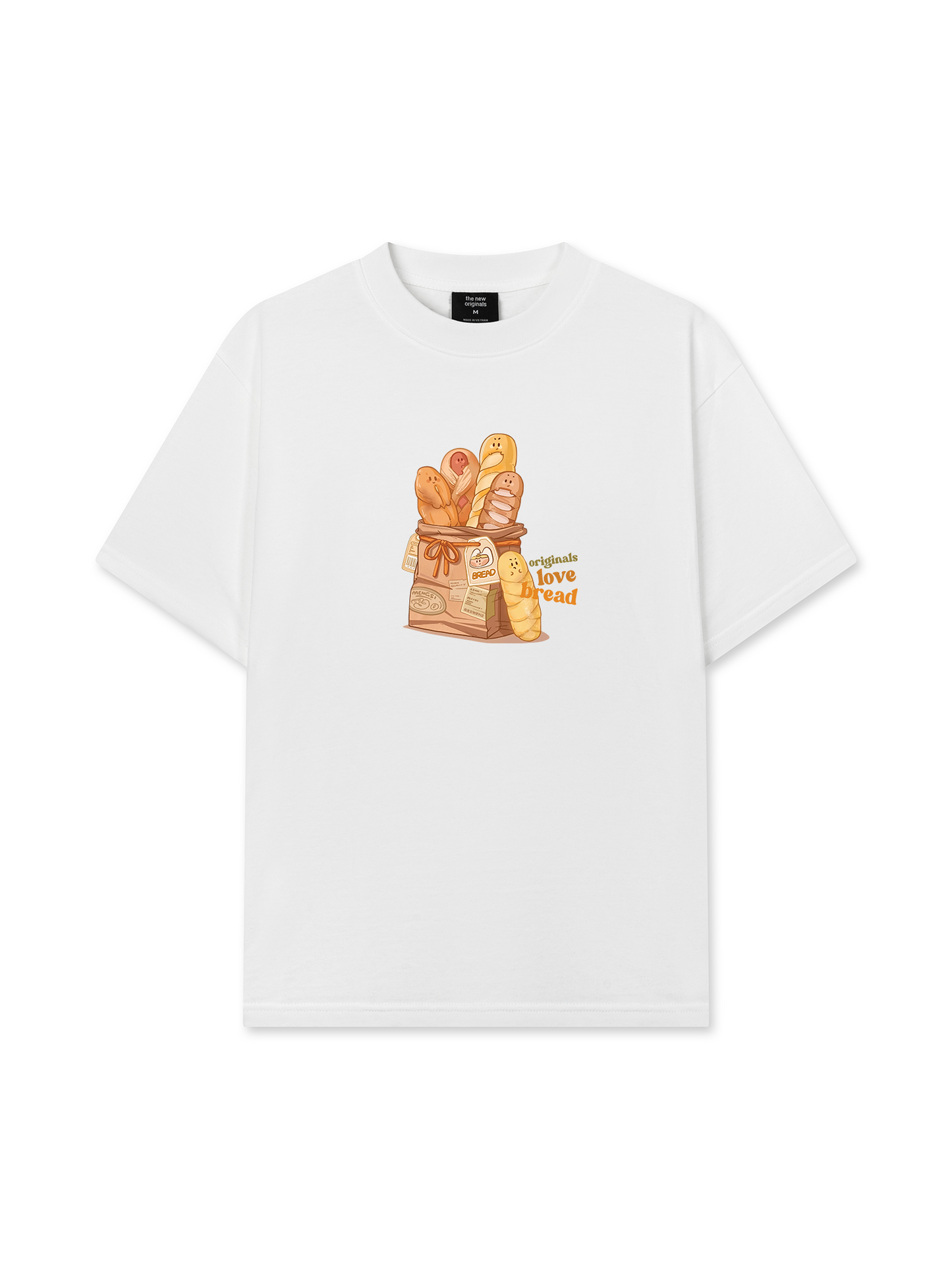 Áo Thun Relaxed Fit Sweet Pastry Love Bread