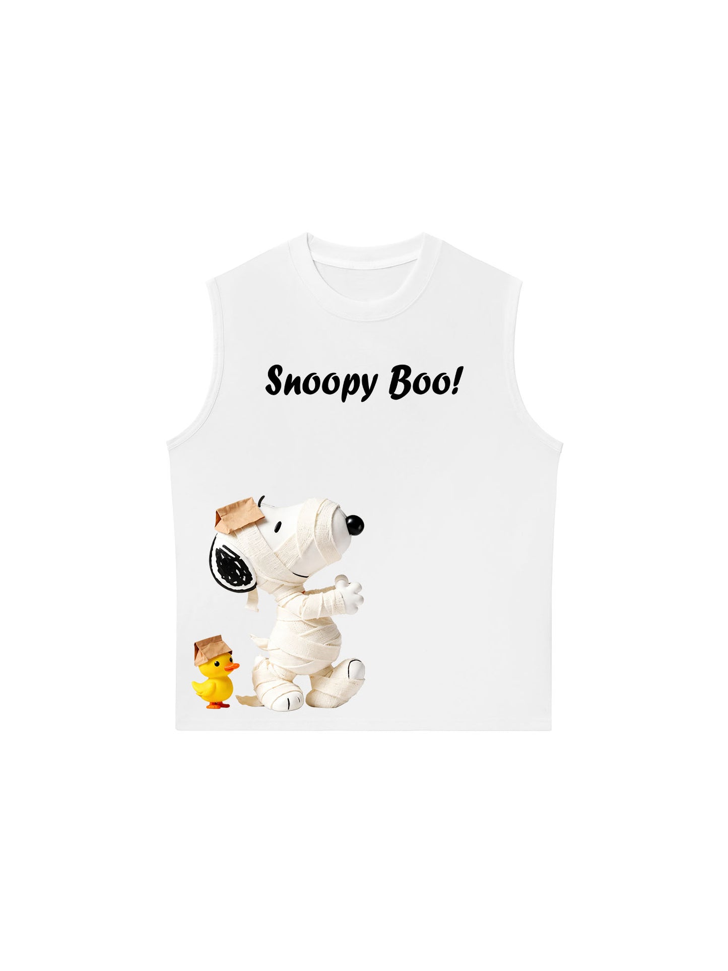Áo Ba Lỗ Relaxed Fit Teddy Land Snoopy Boo