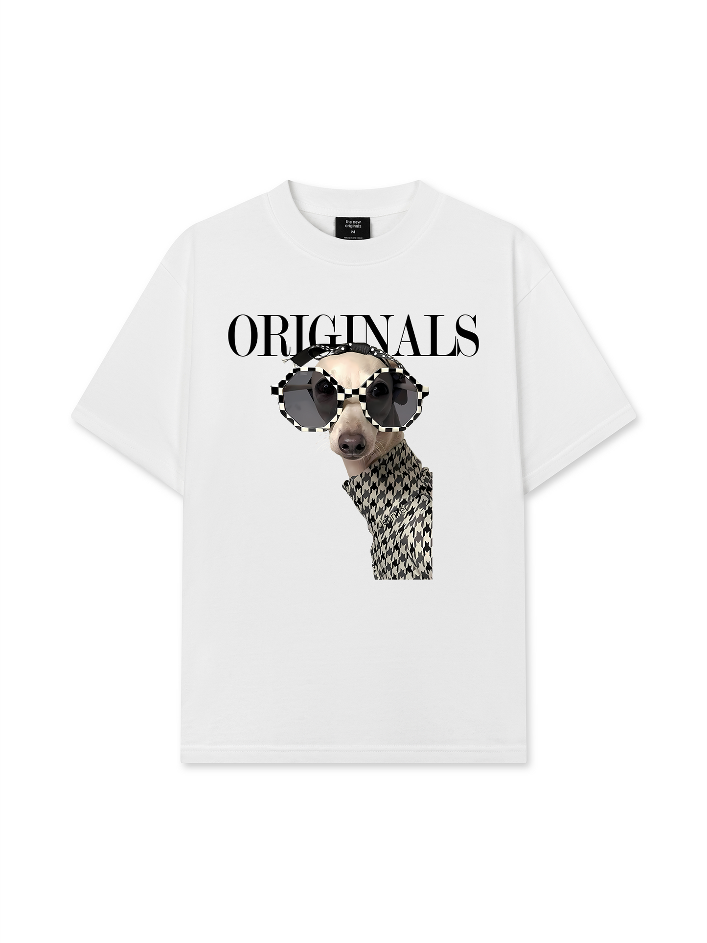 Áo Thun Relaxed Fit Animal Mood Fashion Dog