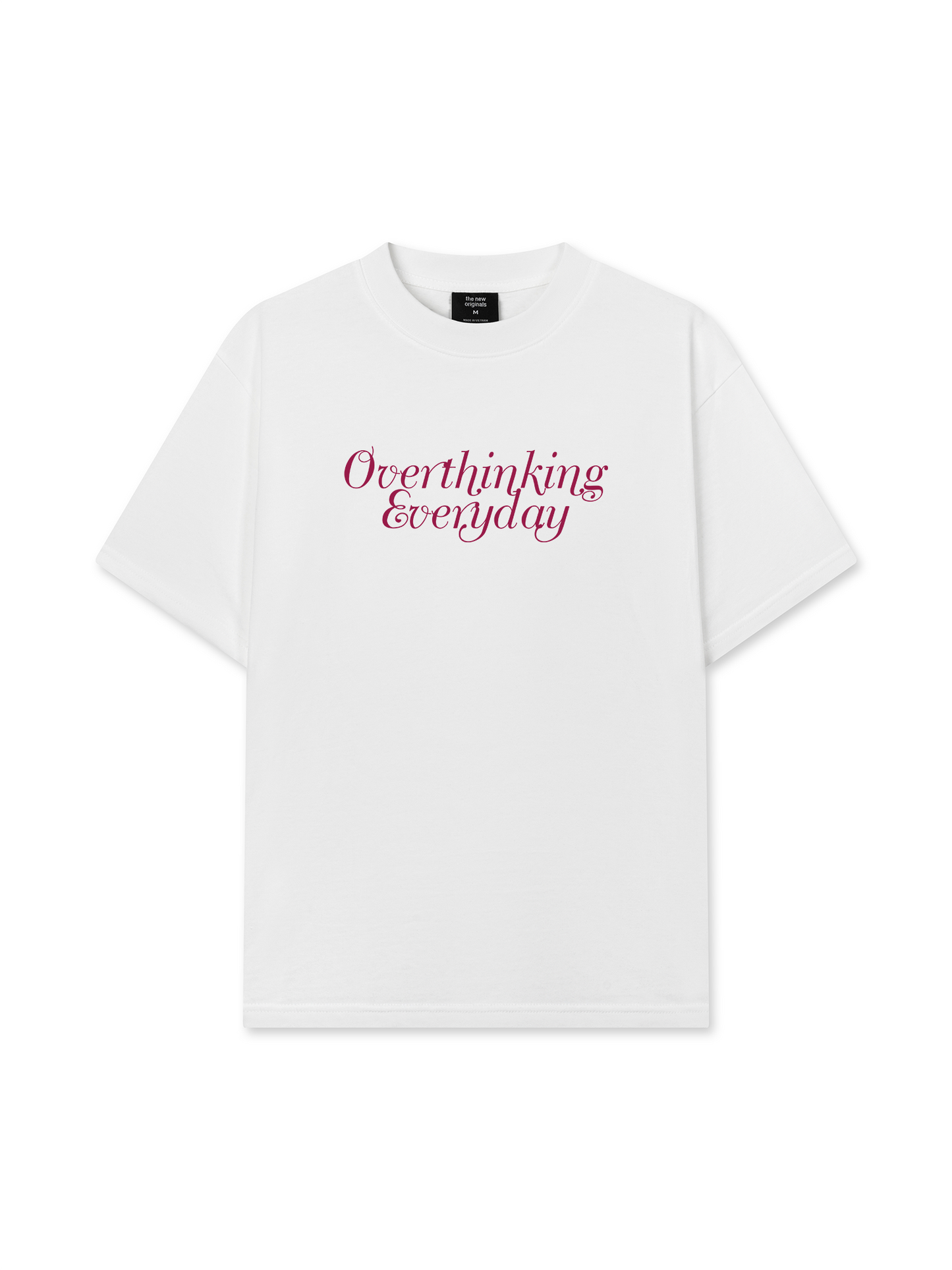 Áo Thun Relaxed Fit Overthinking Everyday