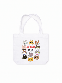 Túi Tote No Meow No Life