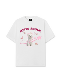 Áo Thun Relaxed Fit Daily Cuties Little Animal